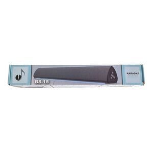 Sound bar bs-15 wireless speaker black new open box